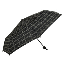 waterproof dot design collapsible rain umbrella